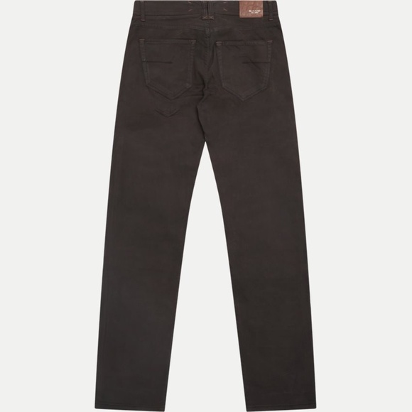 Sand Modern fit Suede Touch Burton Pants - Picture 2 of 5